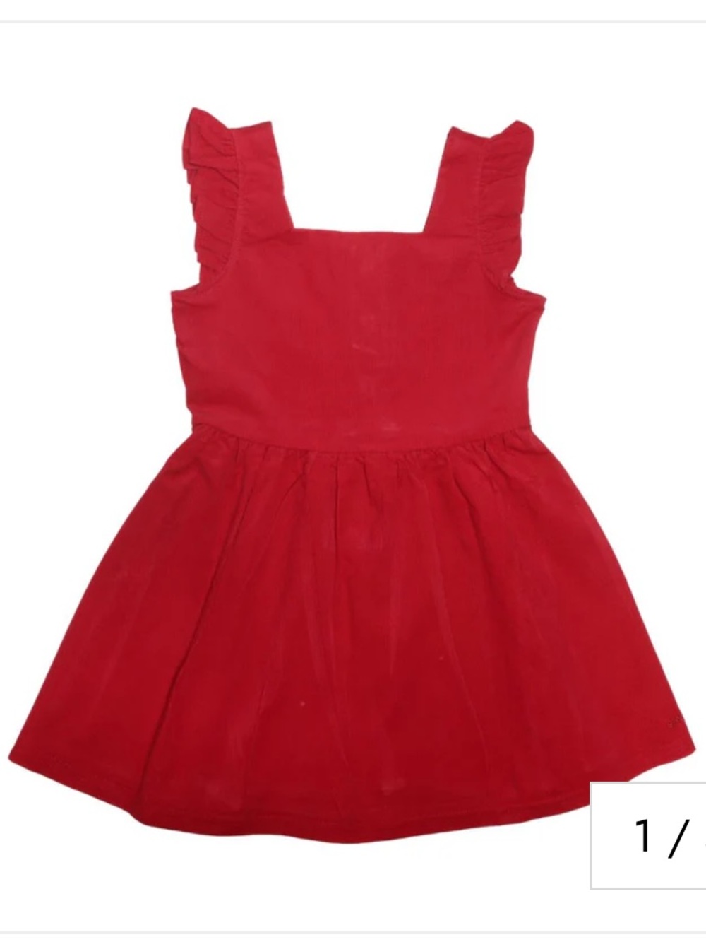 Sammy + Nat Crimson Pippa Sleeveless Jumper Dress